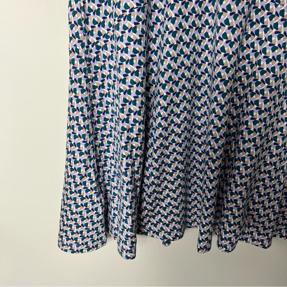 Boden Cotton Modal Printed Easy Jersey Knit Dress Sleeveless Size 4P 1020 - Picture 9 of 9